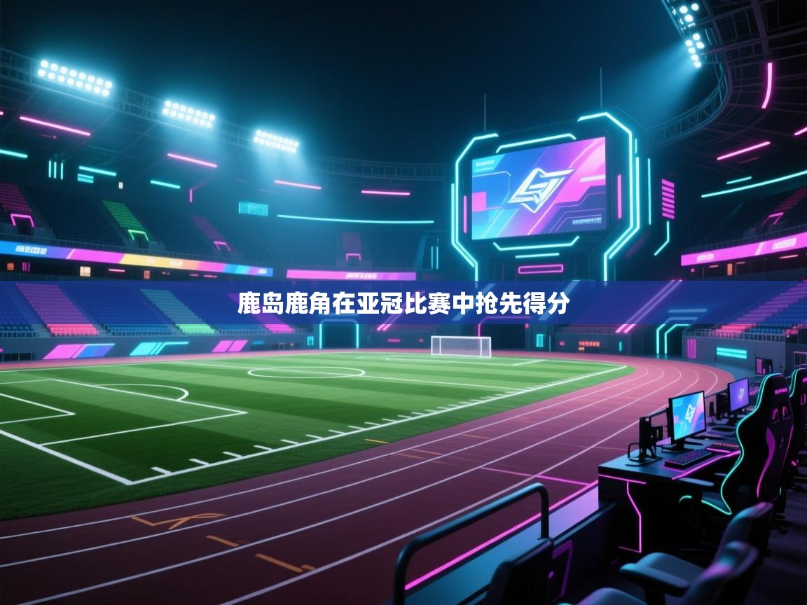 鹿岛鹿角在亚冠比赛中抢先得分